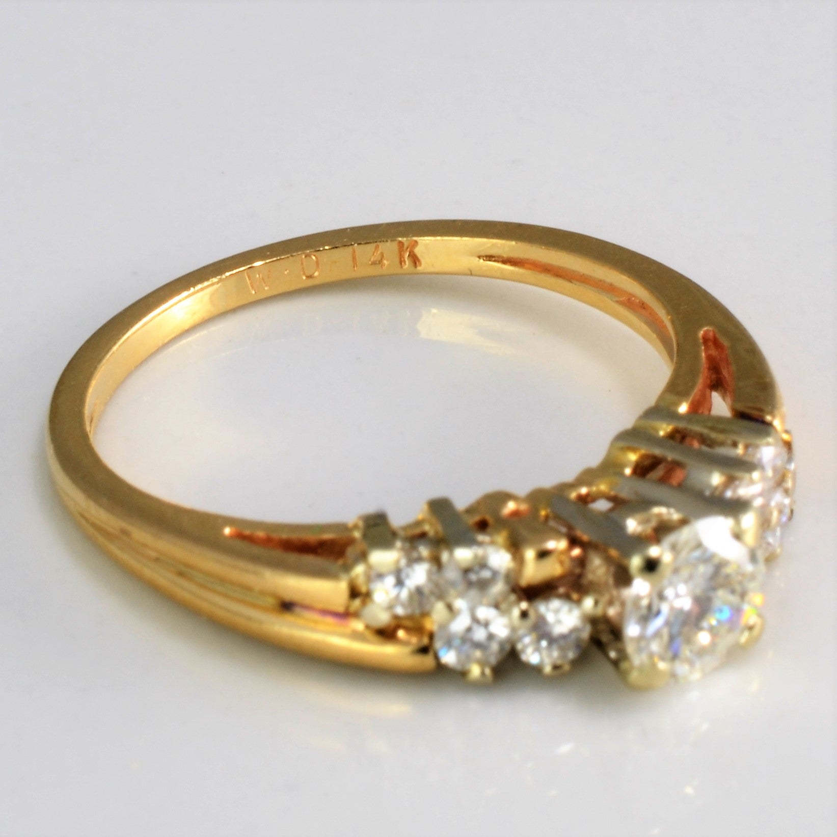 Prong Set Diamond Engagement Ring | 0.50 ctw, SZ 5 |
