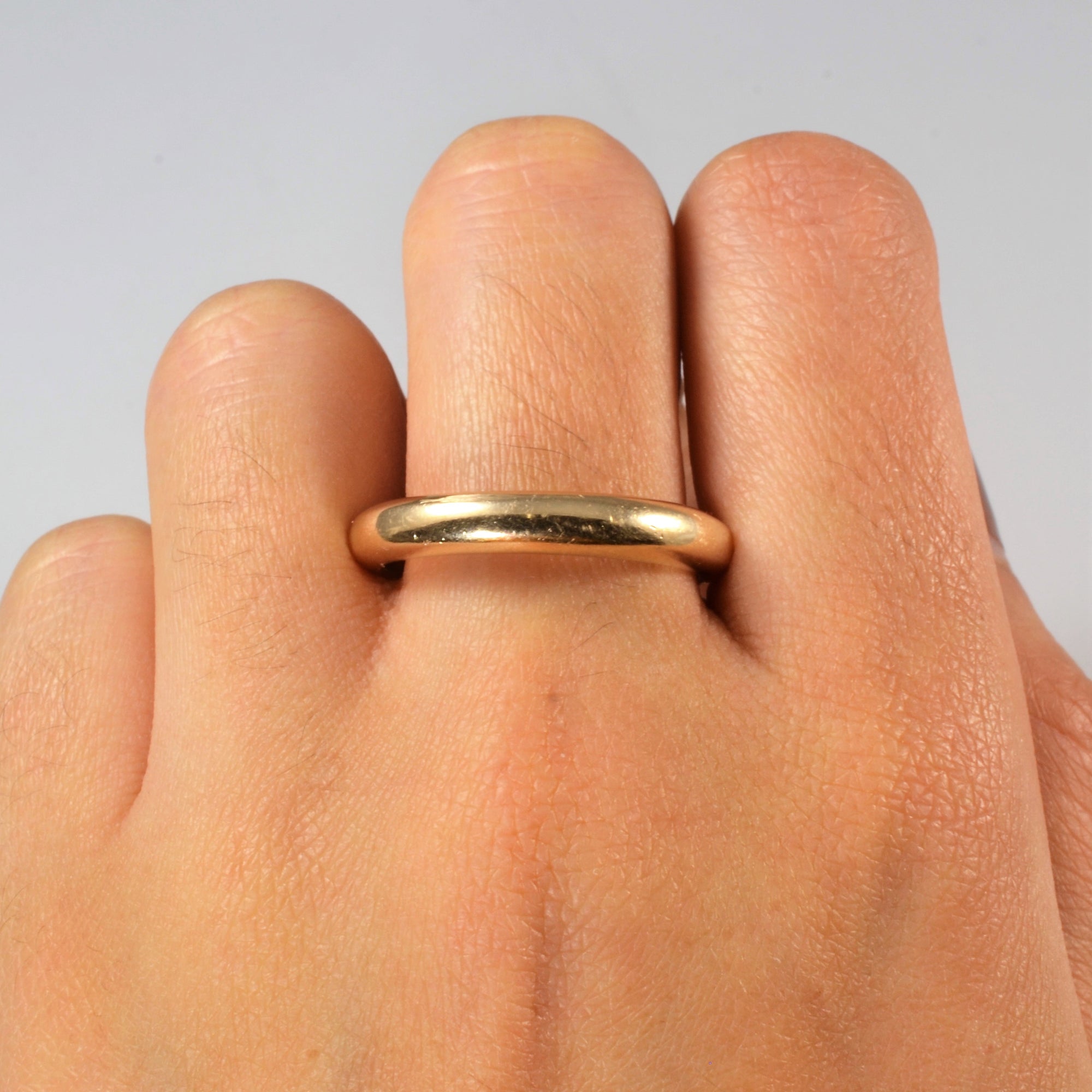 Yellow Gold Band | SZ 11 |