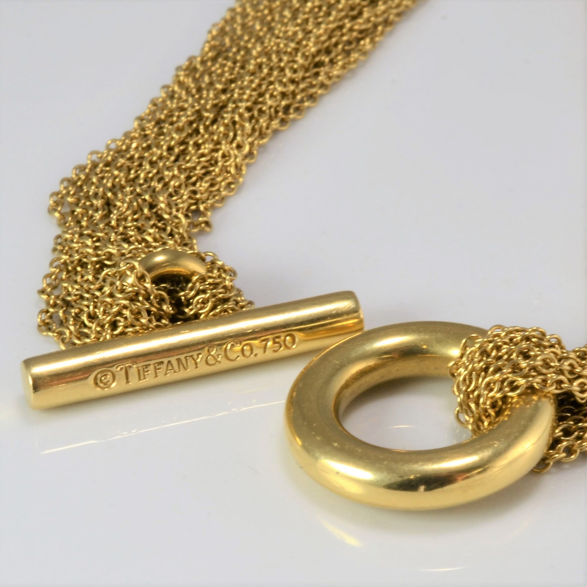 Tiffany & Co.' Multi Chain Disc Bracelet | 7.5