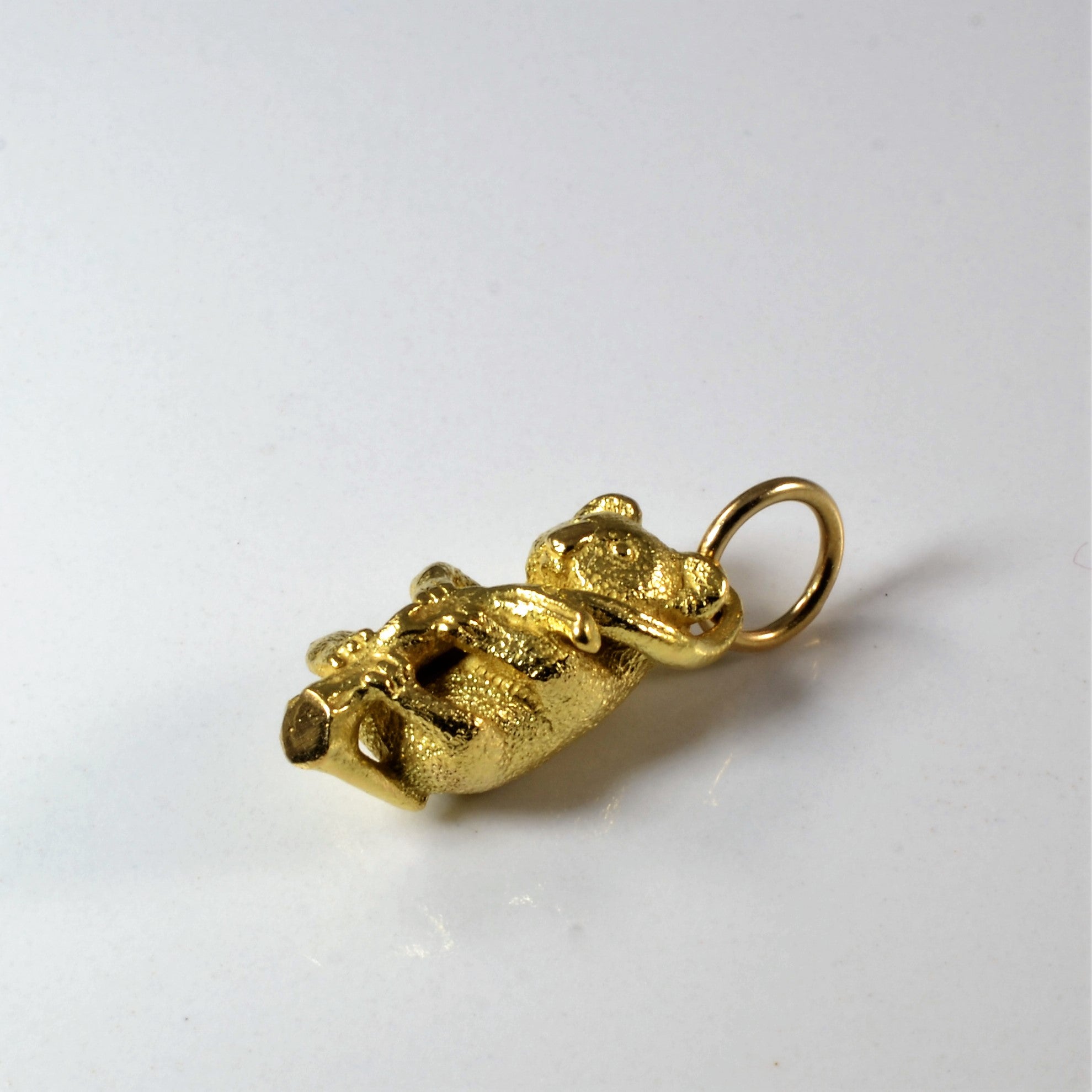 Yellow Gold Koala Bear Pendant |