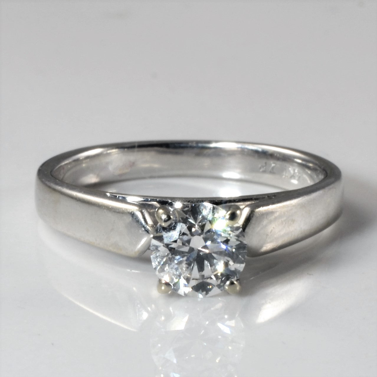 Solitaire Diamond Engagement Ring | 0.70 ct | SZ 5.75 |