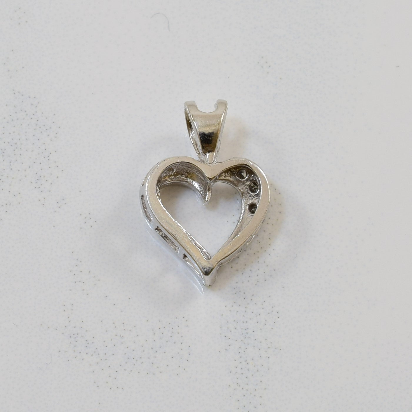 Diamond Heart Pendant | 0.02ctw |