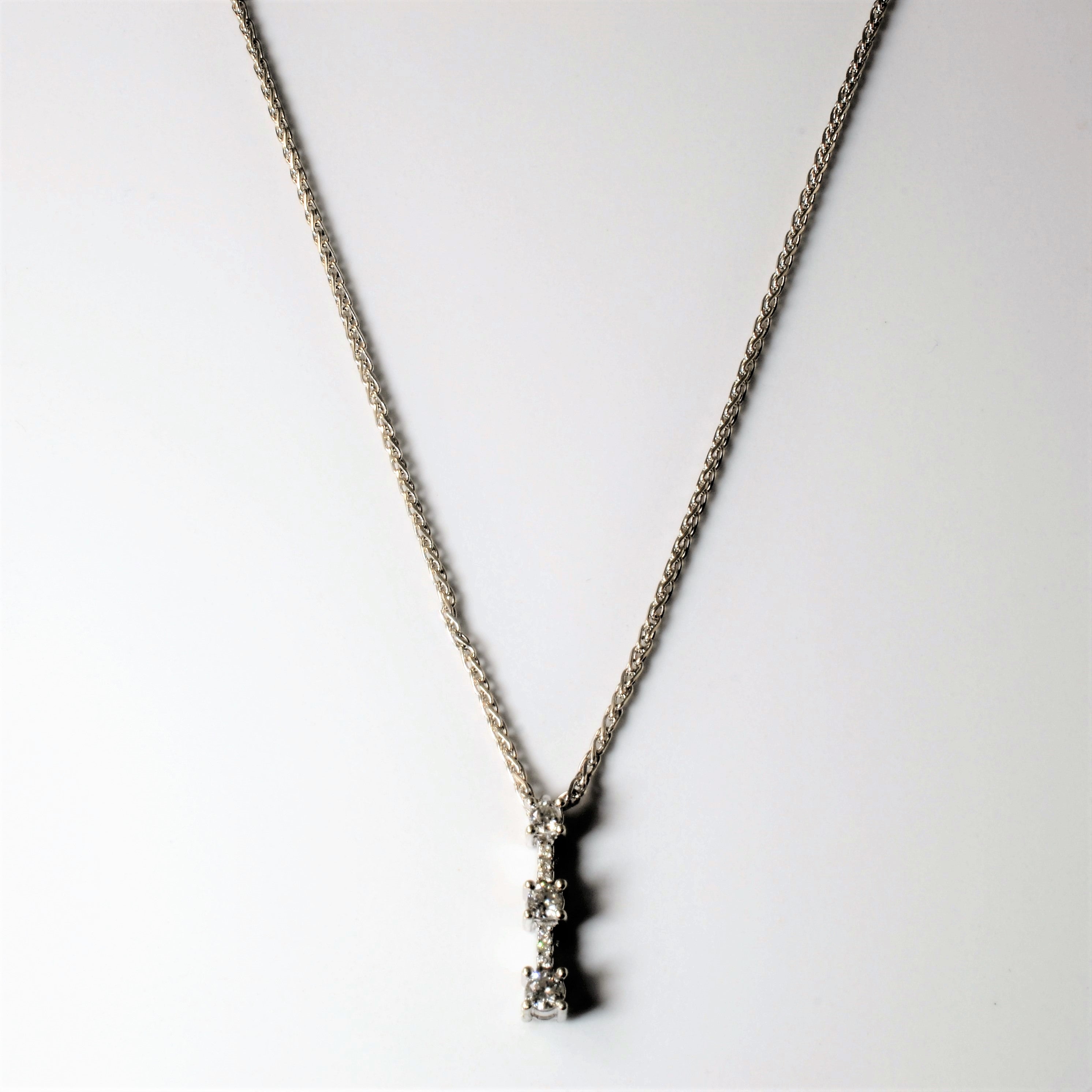 Diamond Journey Pendant | 0.32ctw | 16" |