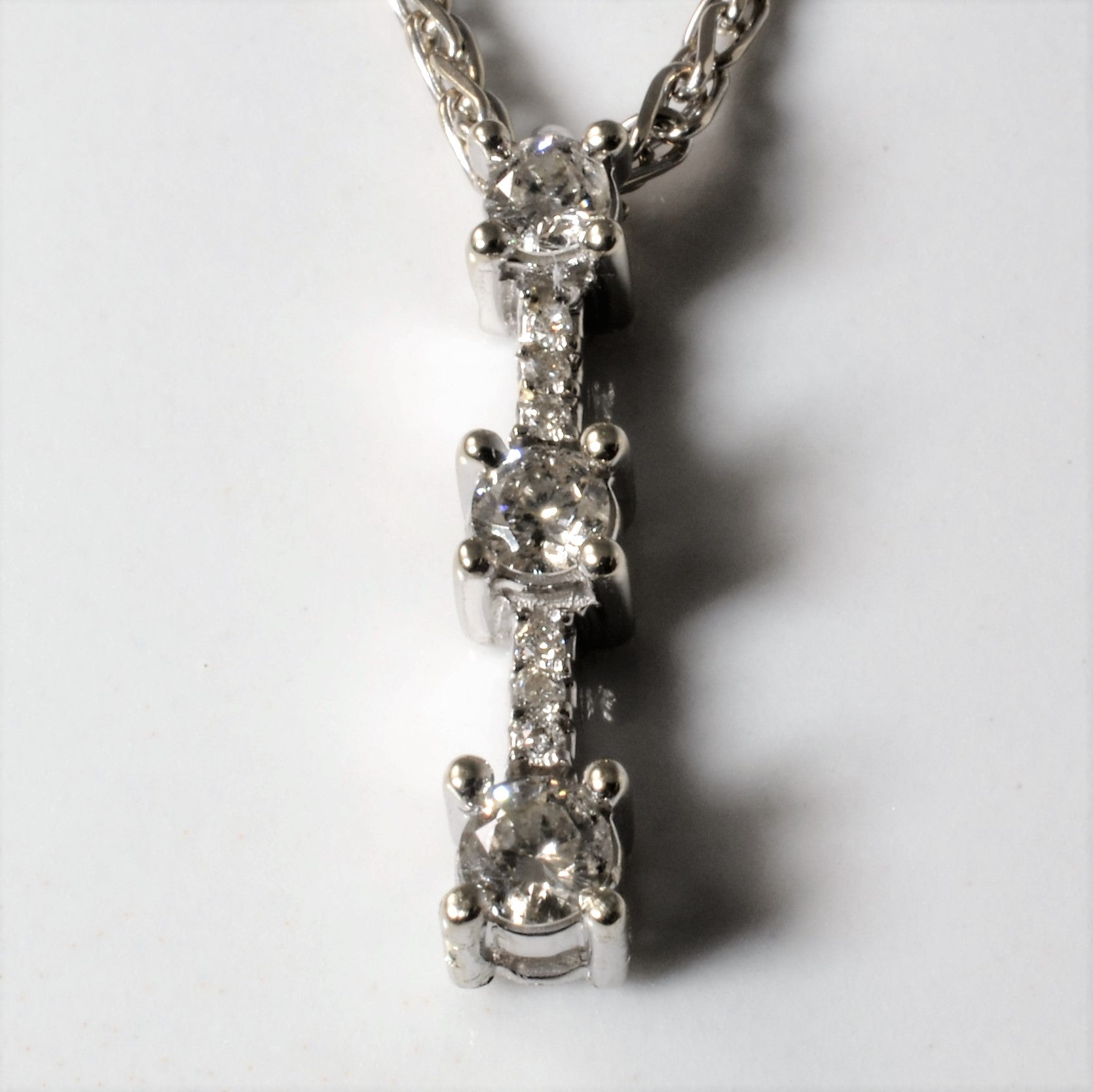 Diamond Journey Pendant | 0.32ctw | 16" |