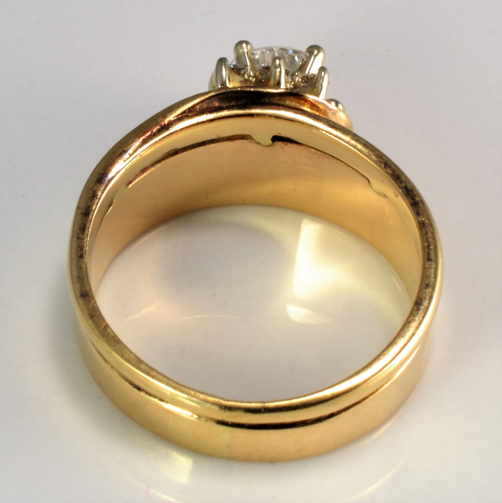 Prong Set Diamond Engagement Ring | 0.71 ctw, SZ 6.75 |