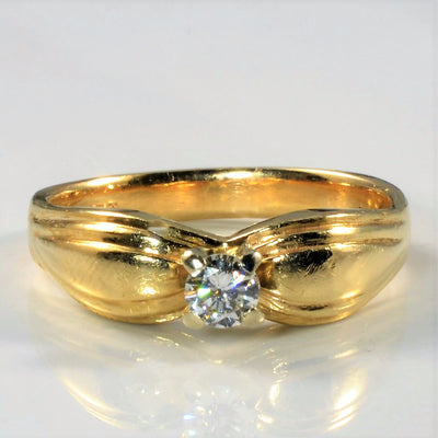 Solitaire Diamond Ring | 0.20ct | SZ 9 |