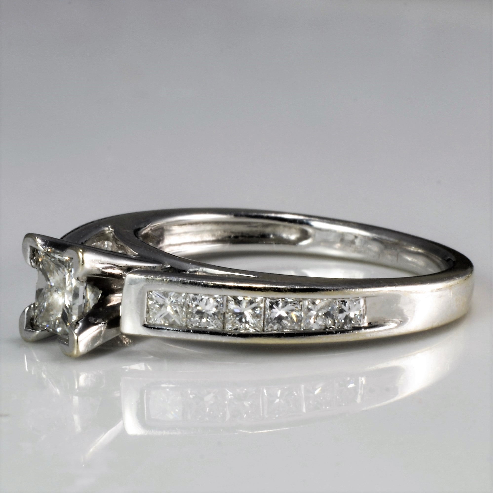 Princess Diamond Engagement Ring | 0.68 ctw, SZ 4.5 |