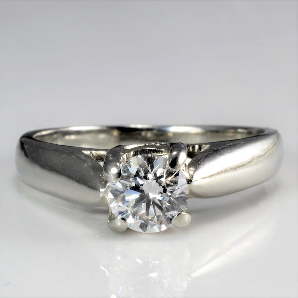 Solitaire GIA Diamond Engagement Ring | 0.50ct | SZ 5.5 |