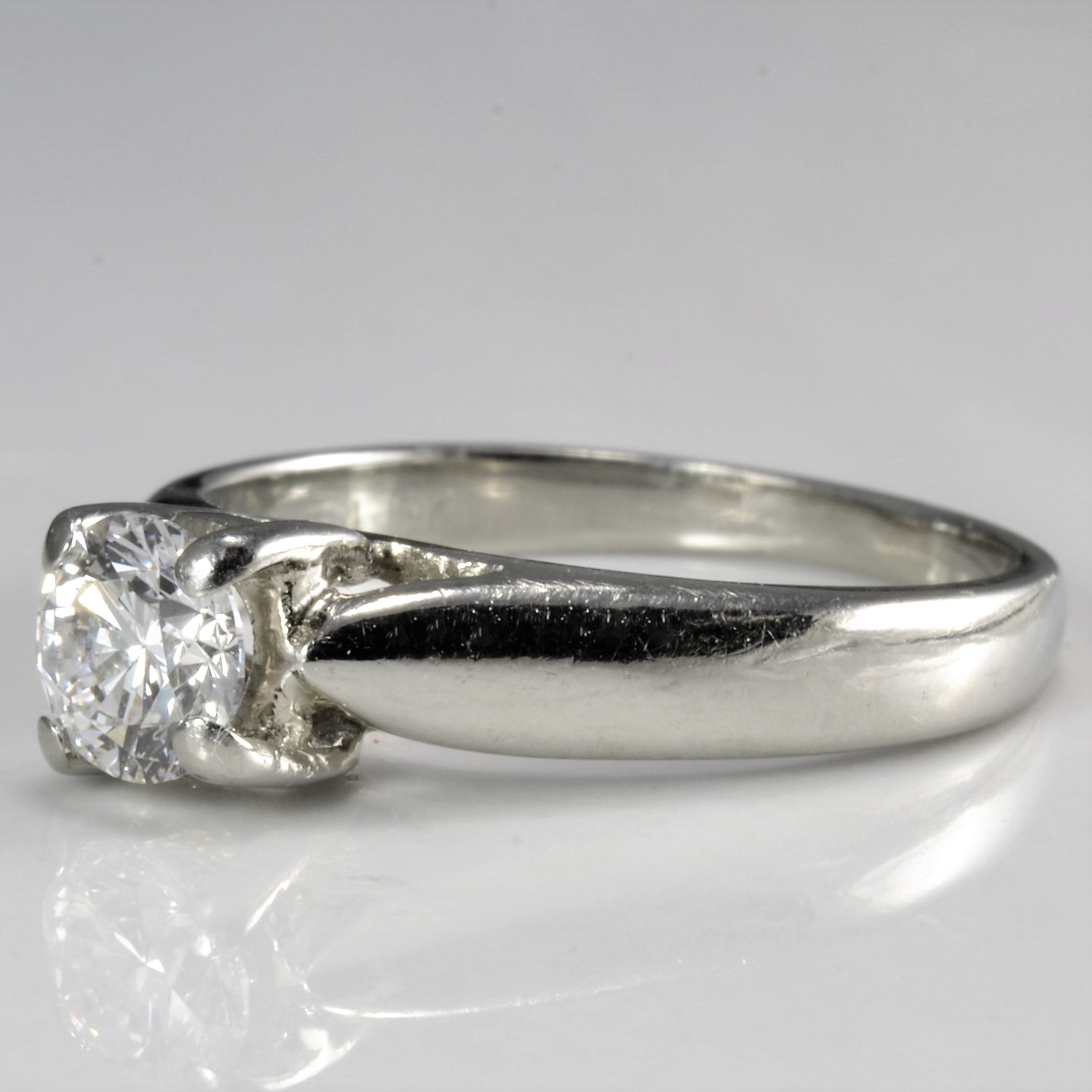 Solitaire GIA Diamond Engagement Ring | 0.50ct | SZ 5.5 |