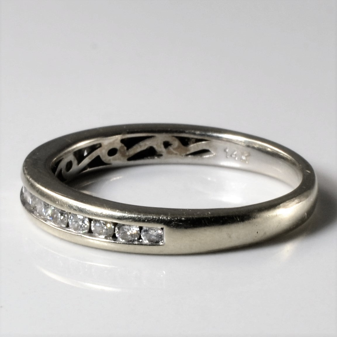Channel Set Diamond Band | 0.25ctw | SZ 6 |
