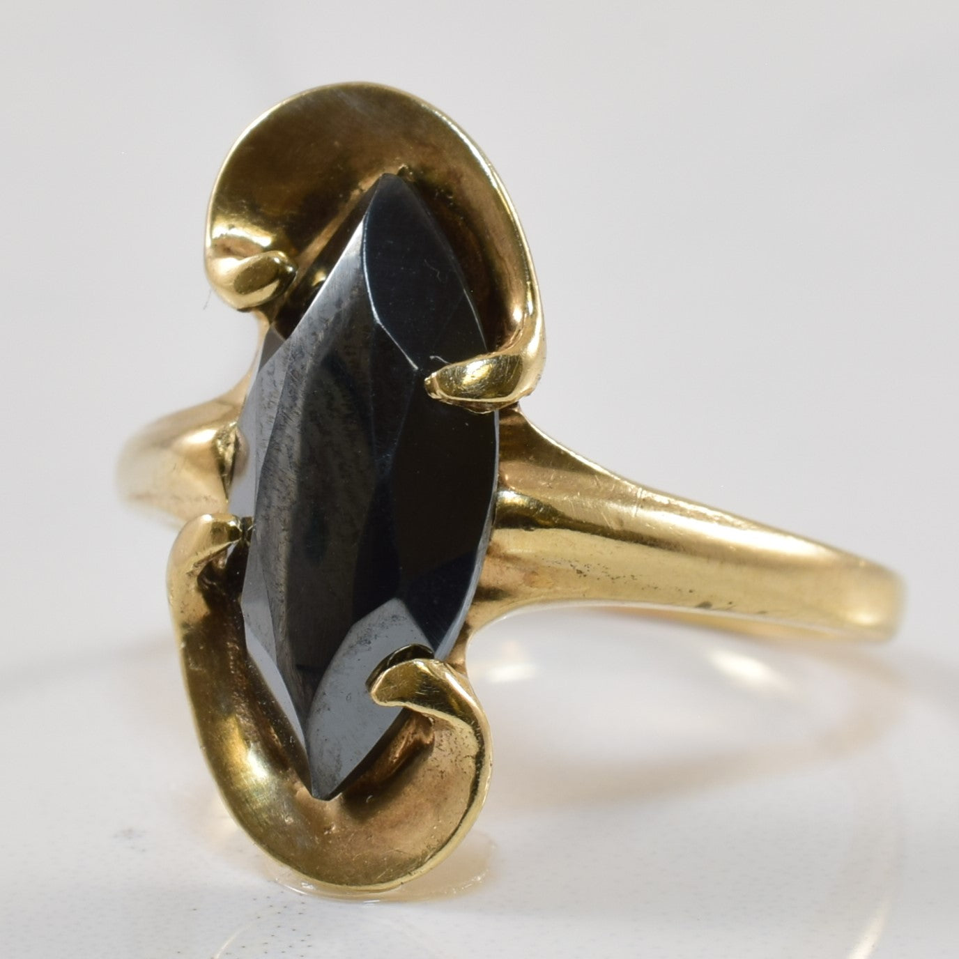 Marquise Hematite Ring | 4.00ct | SZ 7.5 |