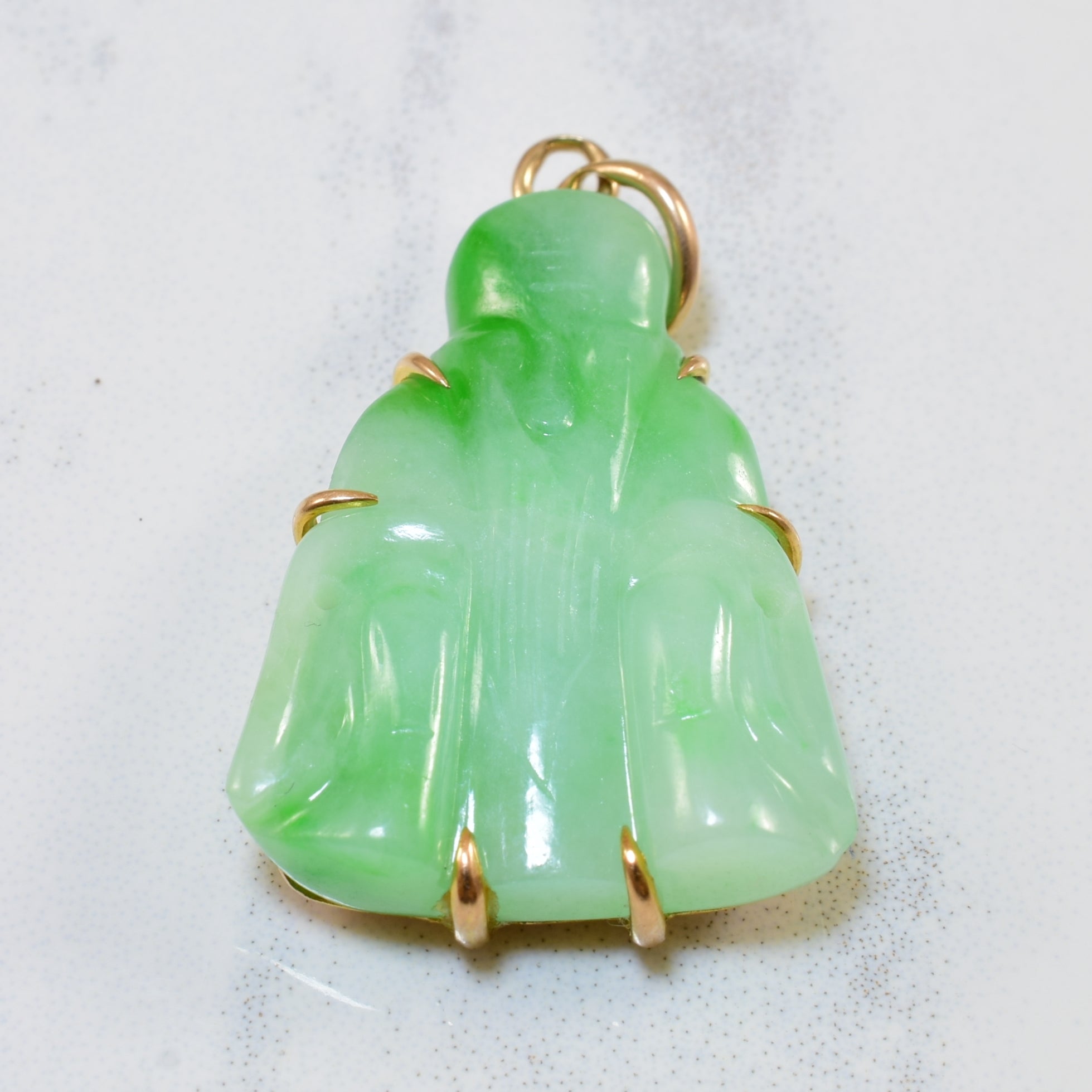 Jade Buddha Pendant | 12.00ct |
