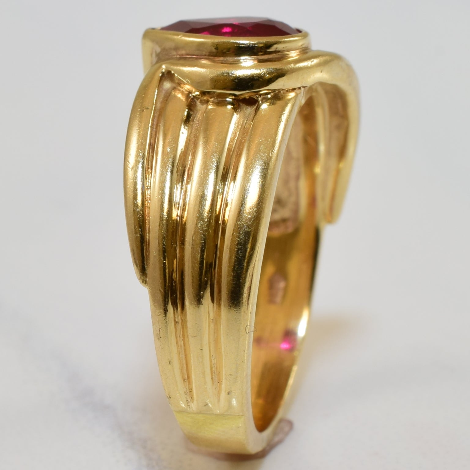 Synthetic Ruby Ring | 1.00ct | SZ 6.25 |