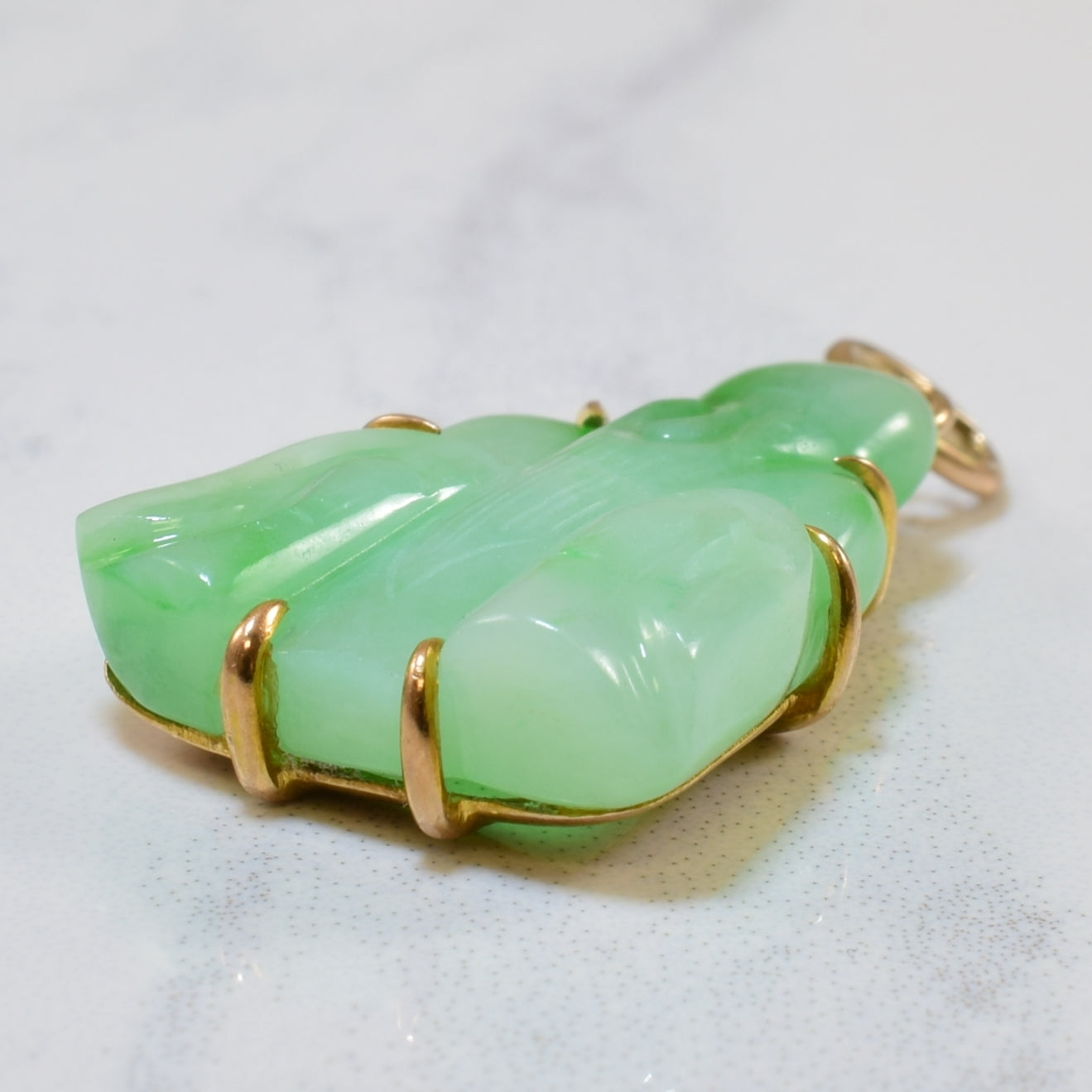 Jade Buddha Pendant | 12.00ct |