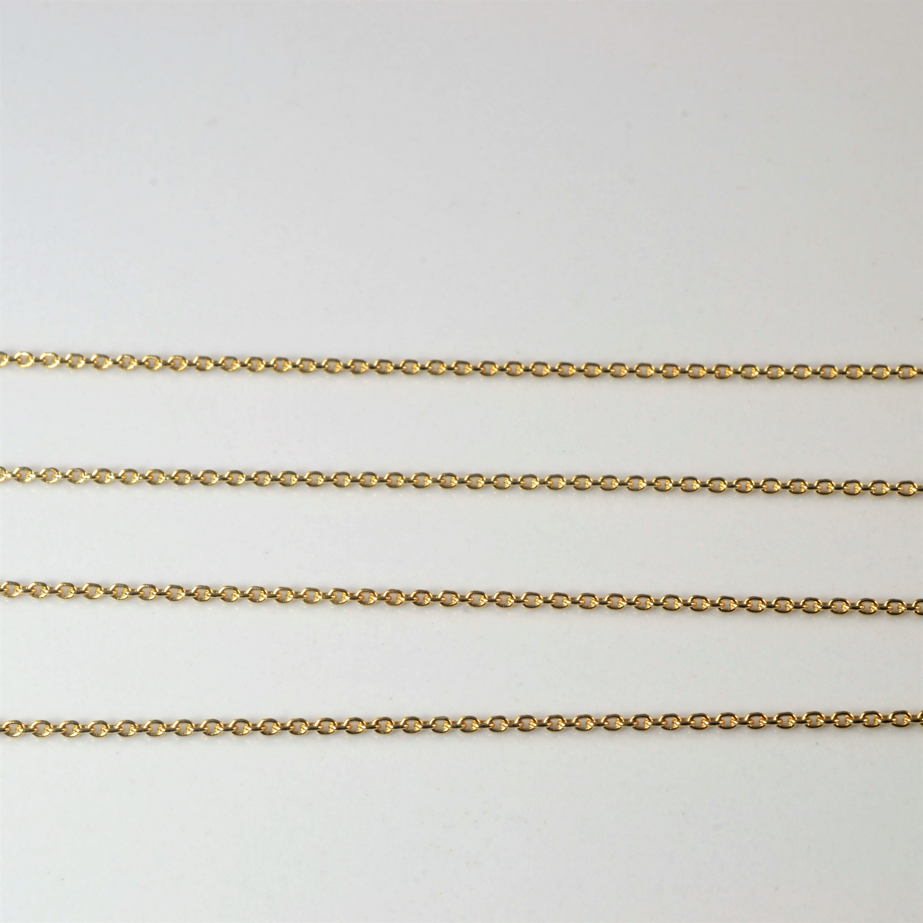 Tension Set Diamond Necklace | 0.27ctw | 20" |