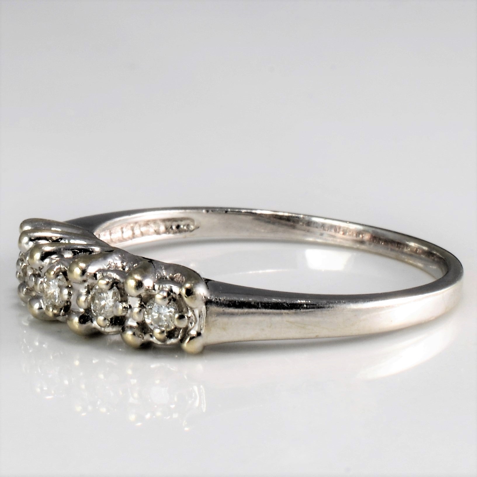 Five Stone Diamond Ring | 0.10 ctw, SZ 6.75 |