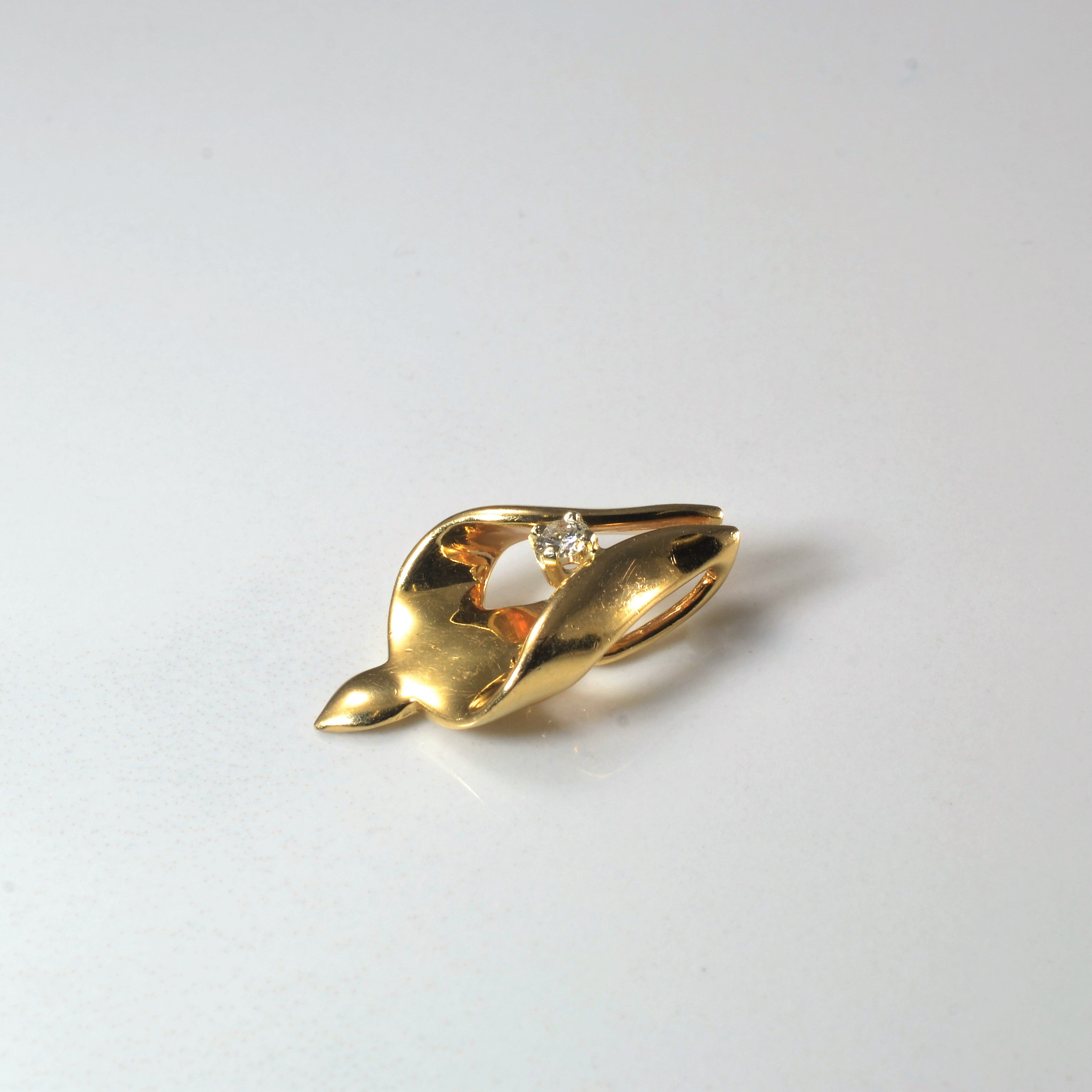 Diamond Drop Pendant | 0.08ct |