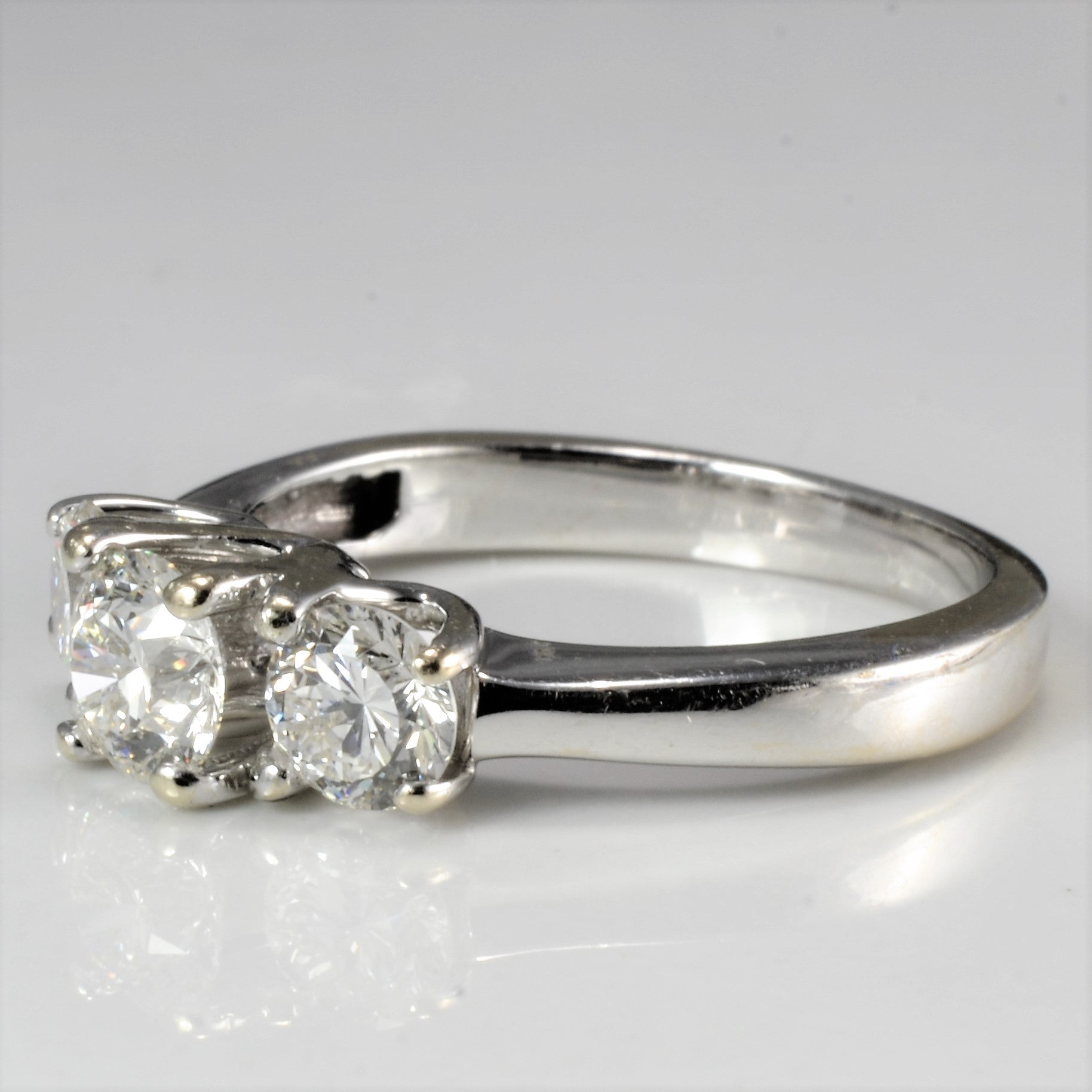 Three Stone Diamond Engagement Ring | 1.15 ctw, SZ 6 |