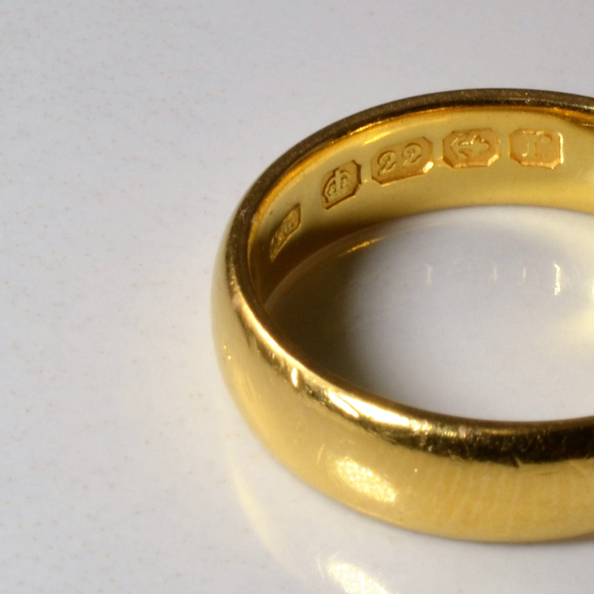 Early 1900s Yellow Gold Band | SZ 6 |
