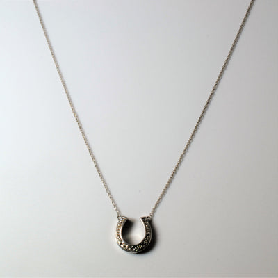 White Gold Diamond Pendant Necklace | 0.14ctw | 17