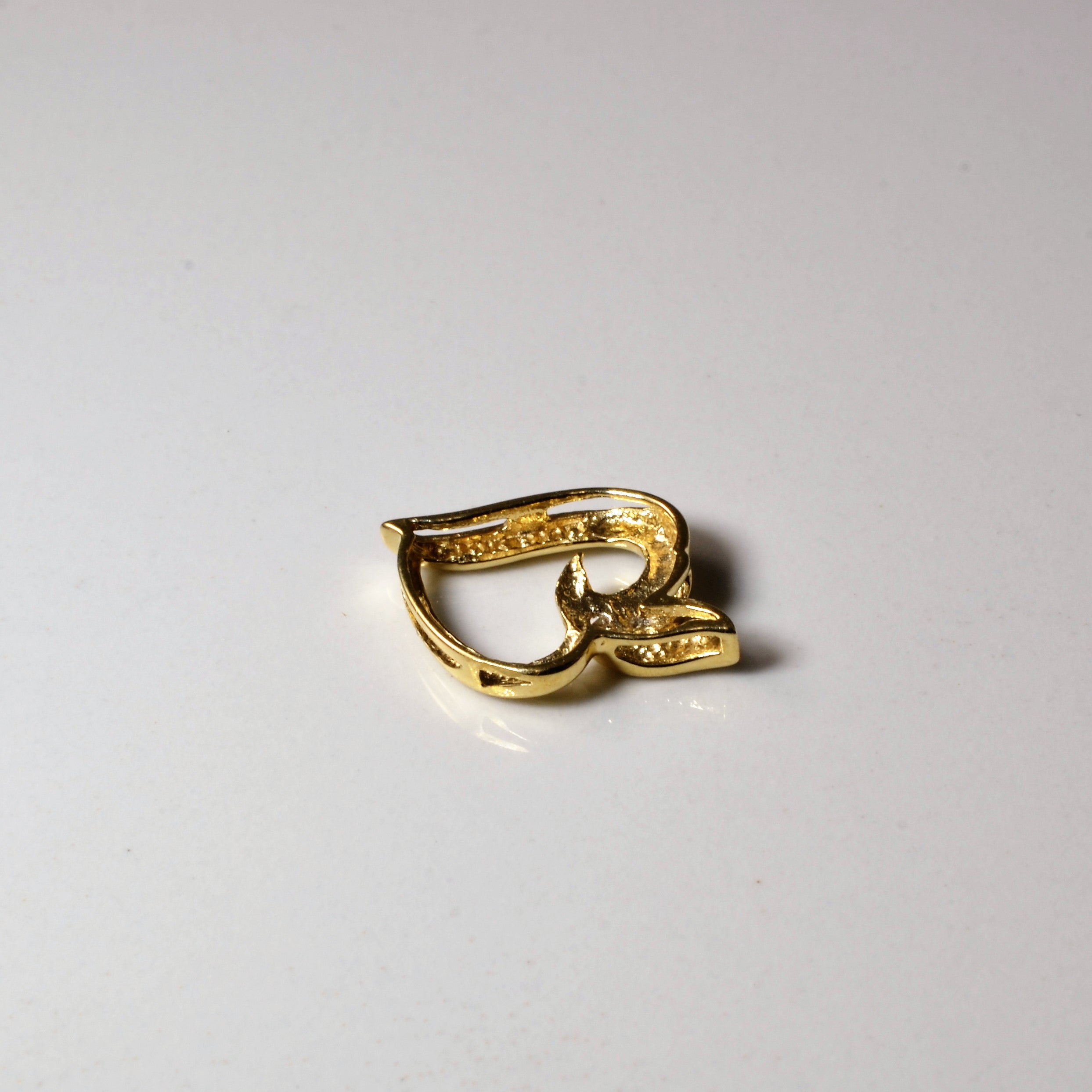 Diamond Heart Pendant | 0.01ctw |