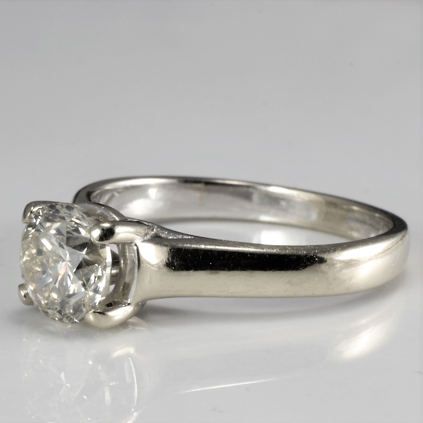 Solitaire Diamond Engagement Ring | 1.01 ct, SZ 5.5 |