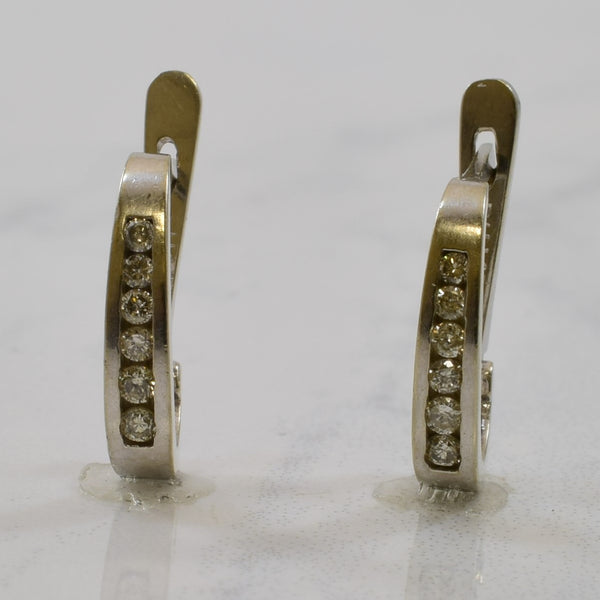 Diamond Huggie Earrings | 0.12ctw |