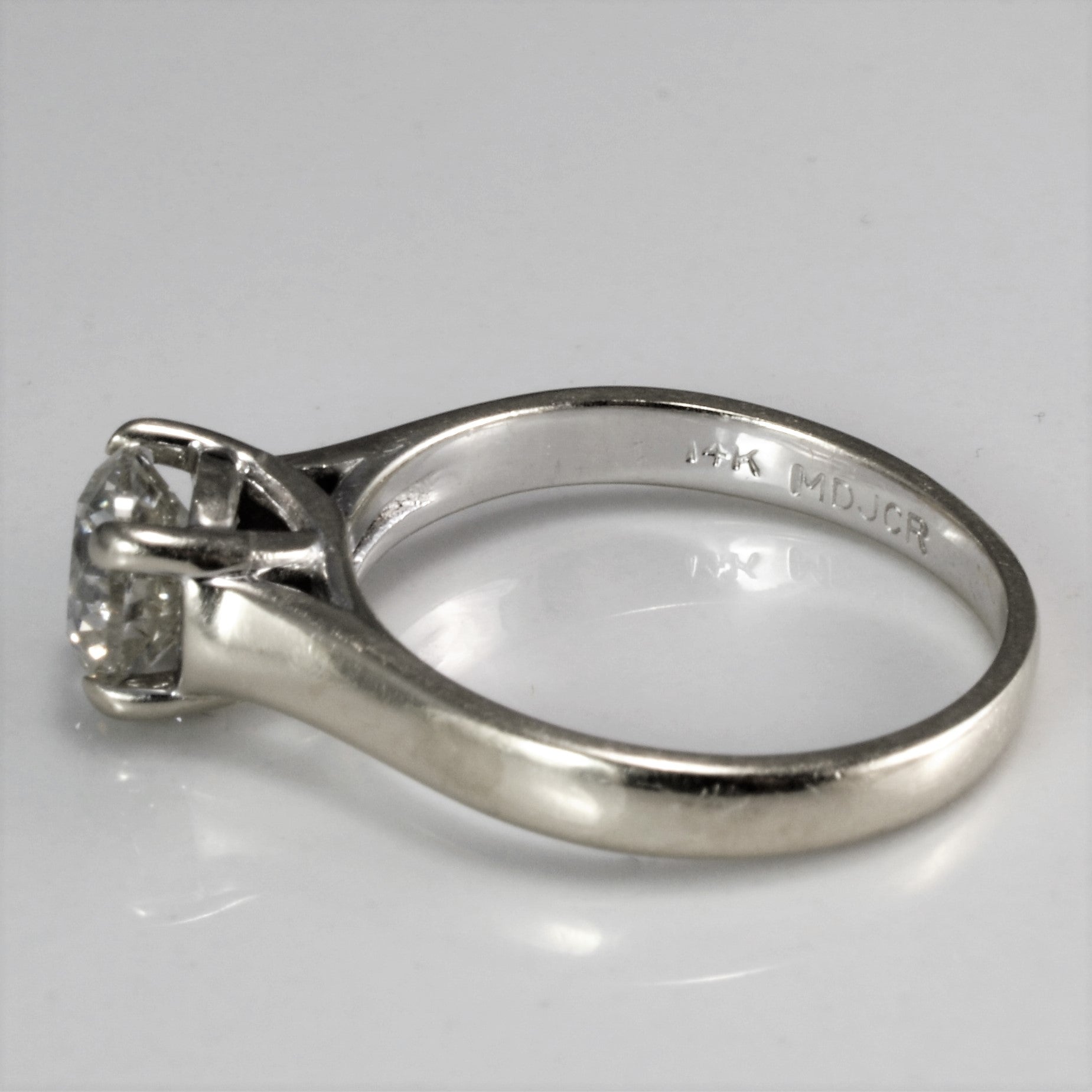 Solitaire Diamond Engagement Ring | 1.01 ct, SZ 5.5 |
