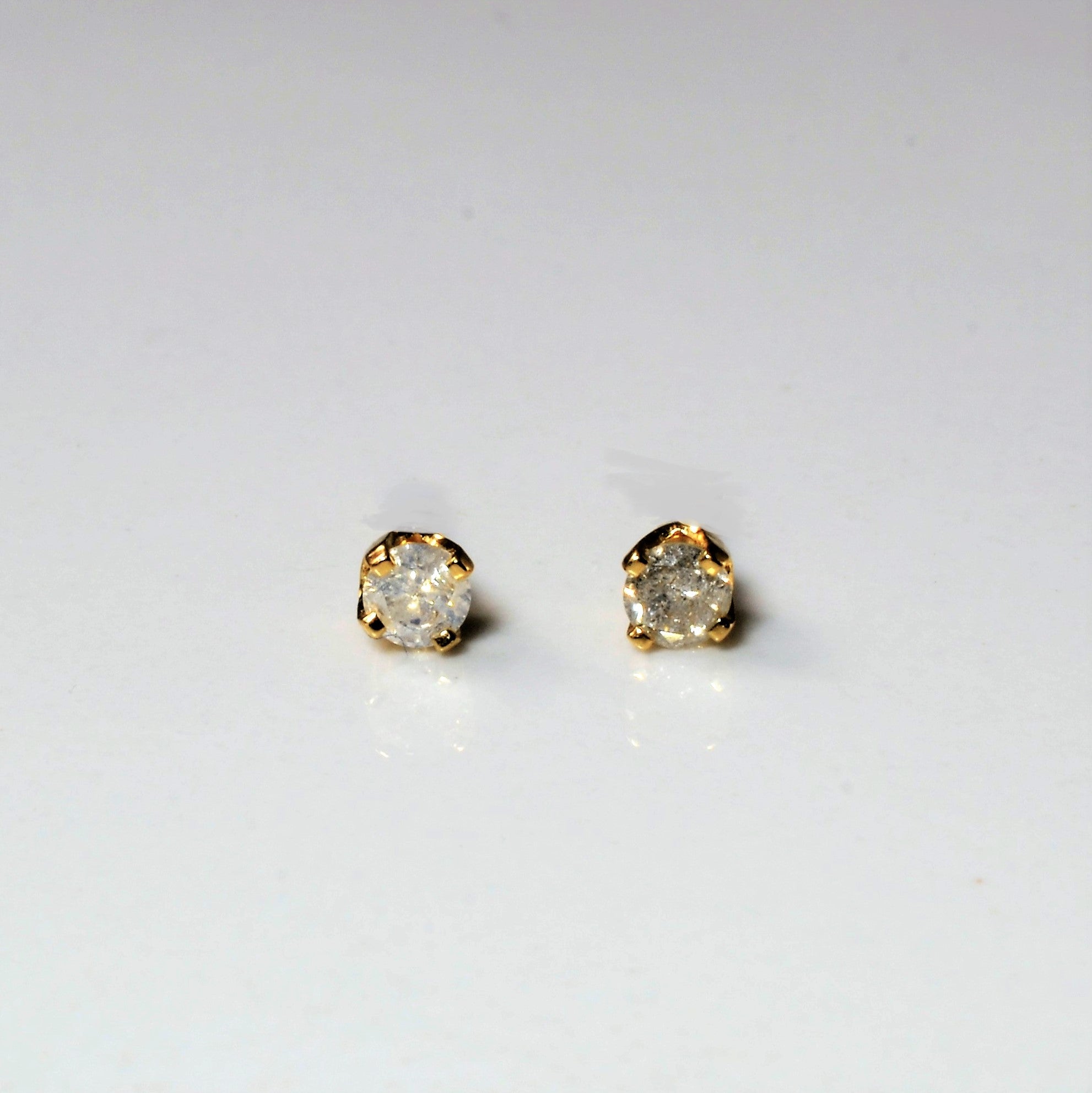 Diamond Stud Earrings | 0.17ctw |