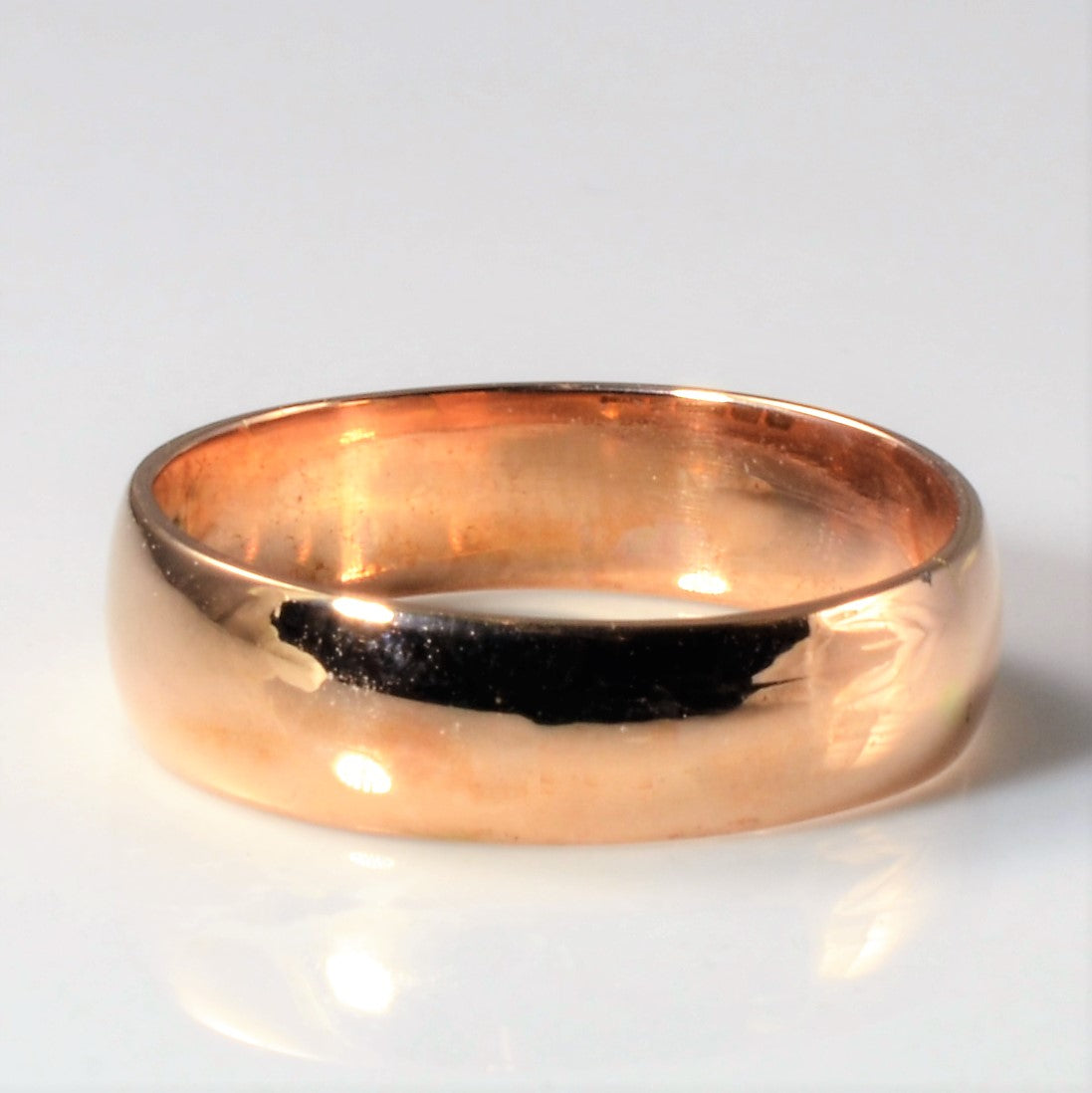 vintage Rose gold band 1870s vintage ring