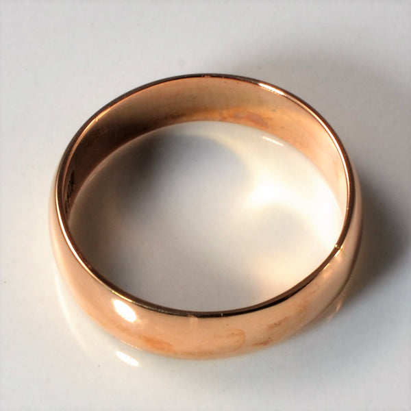 1870s Rose Gold Band | SZ 5.25 |