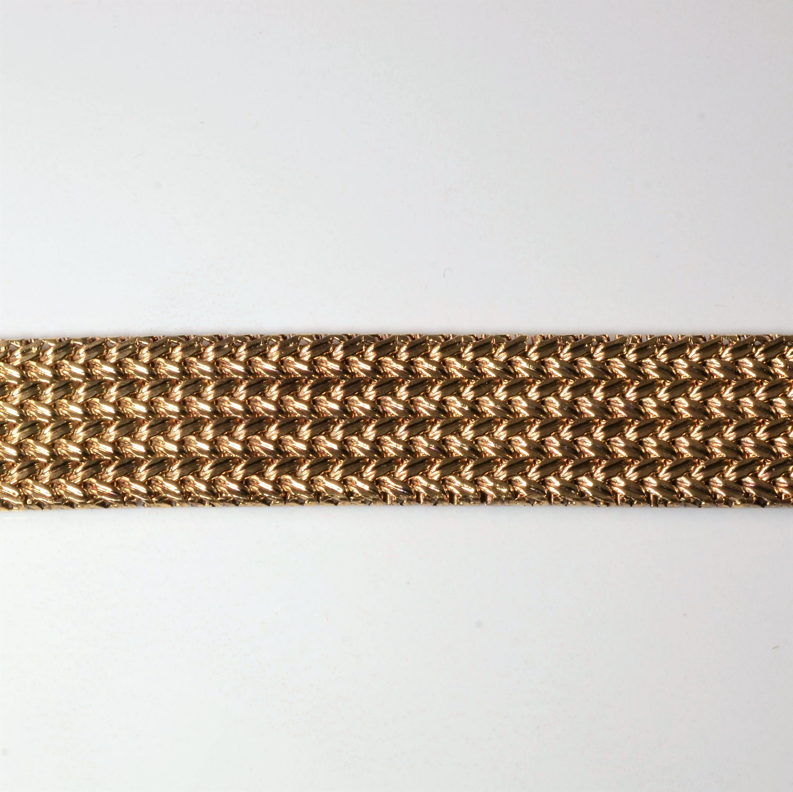 Birks' Woven Gold Bracelet | 8" |