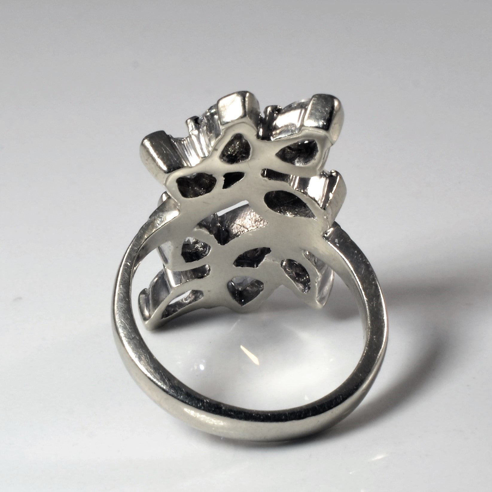 Pear Cut Diamond Cocktail Ring | 2.45ctw | SZ 5 |
