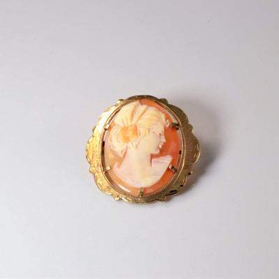 1897 Victorian Era Cameo Brooch