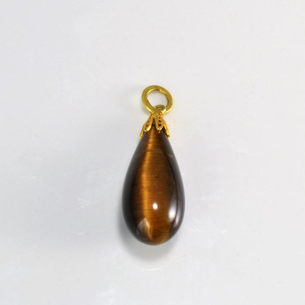 Tiger'e Eye Drop Pendant