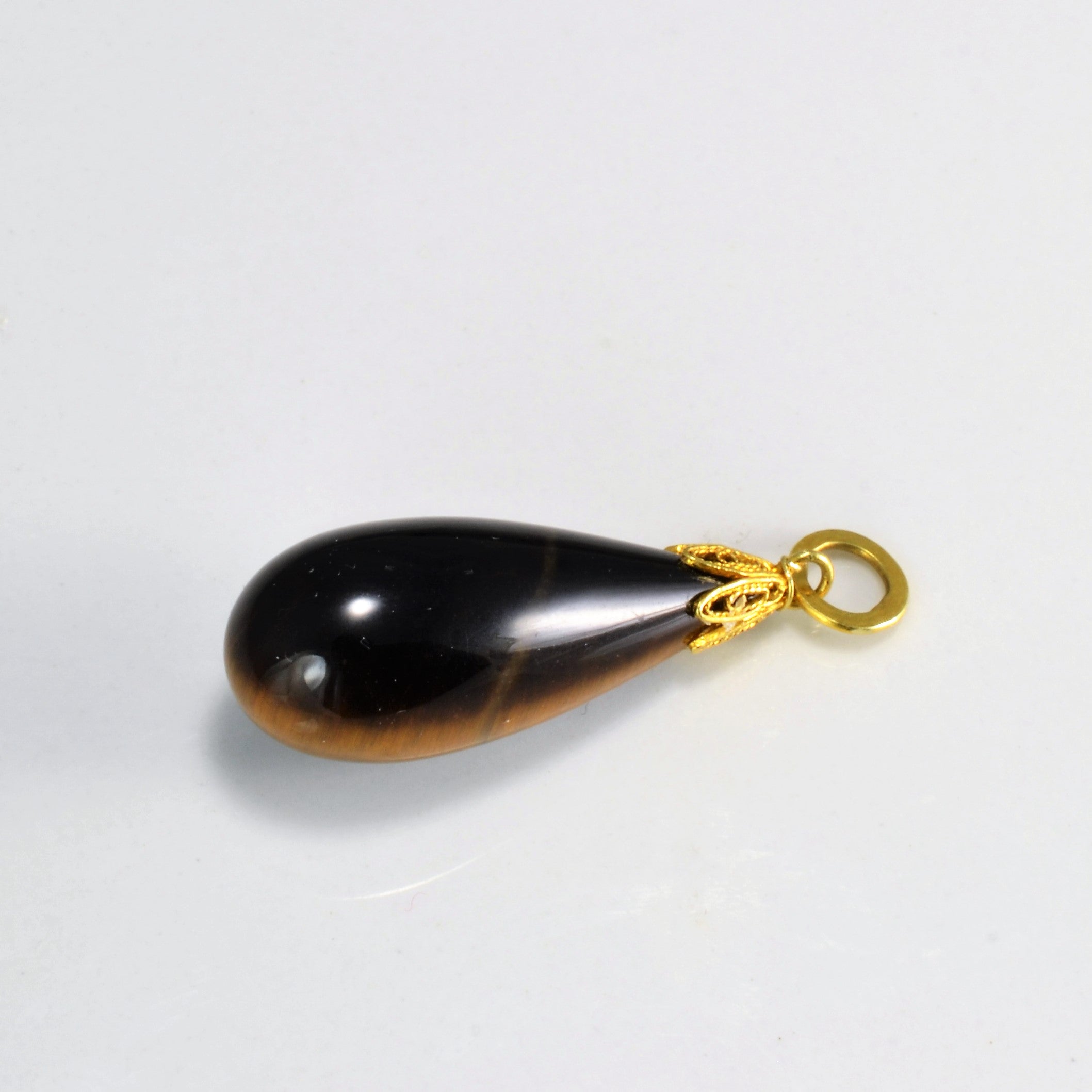 Tiger'e Eye Drop Pendant