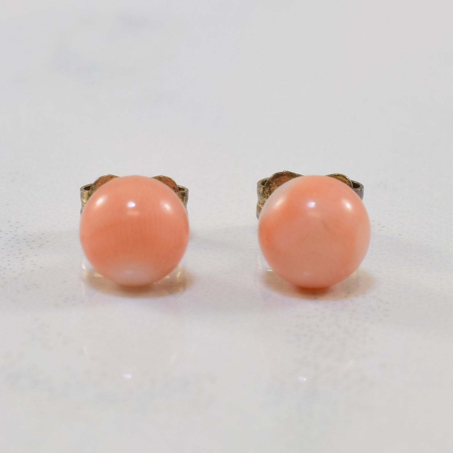 Coral Stud Earrings | 2.00ctw |