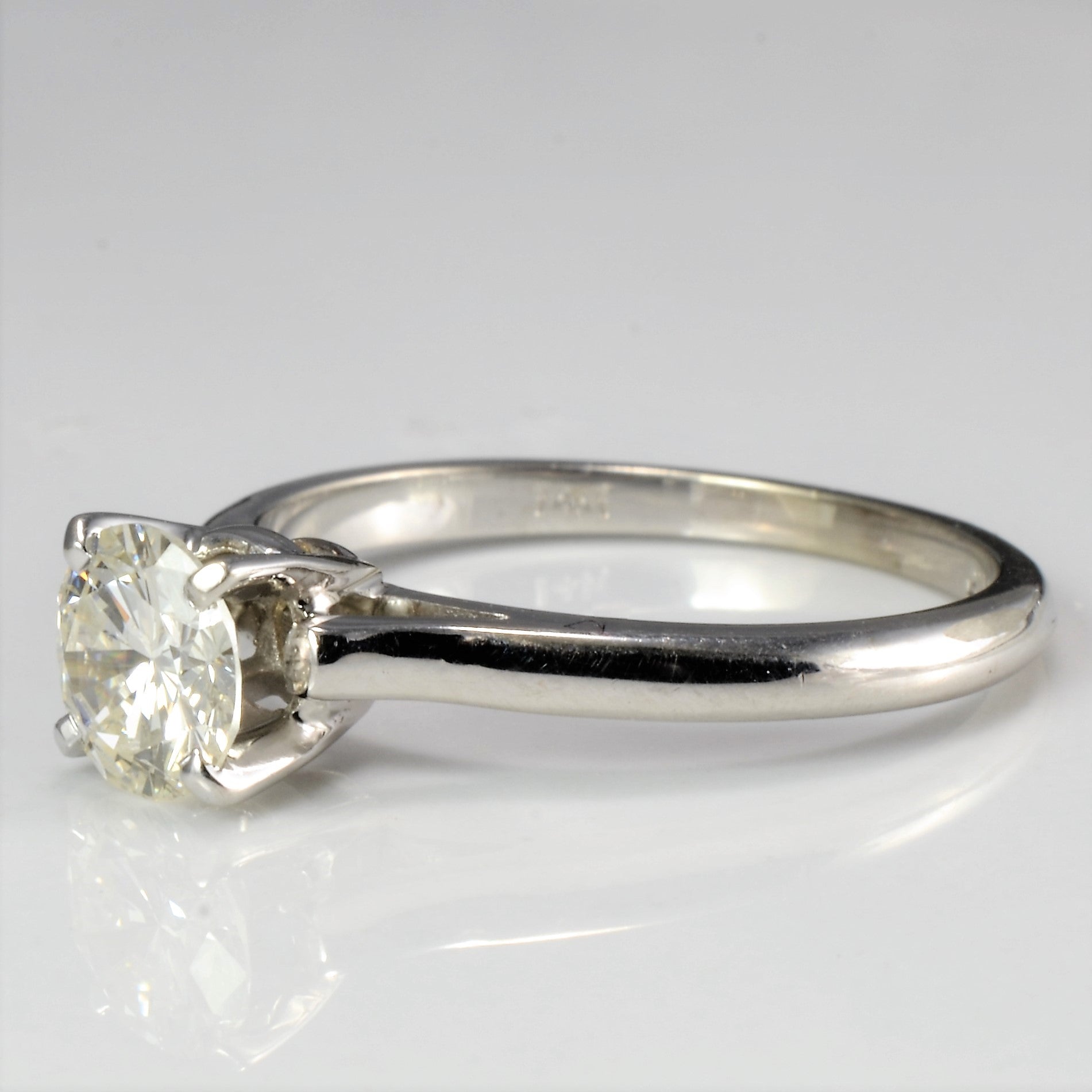 Solitaire Diamond Engagement Ring | 0.93 ct, SZ 7.75 |