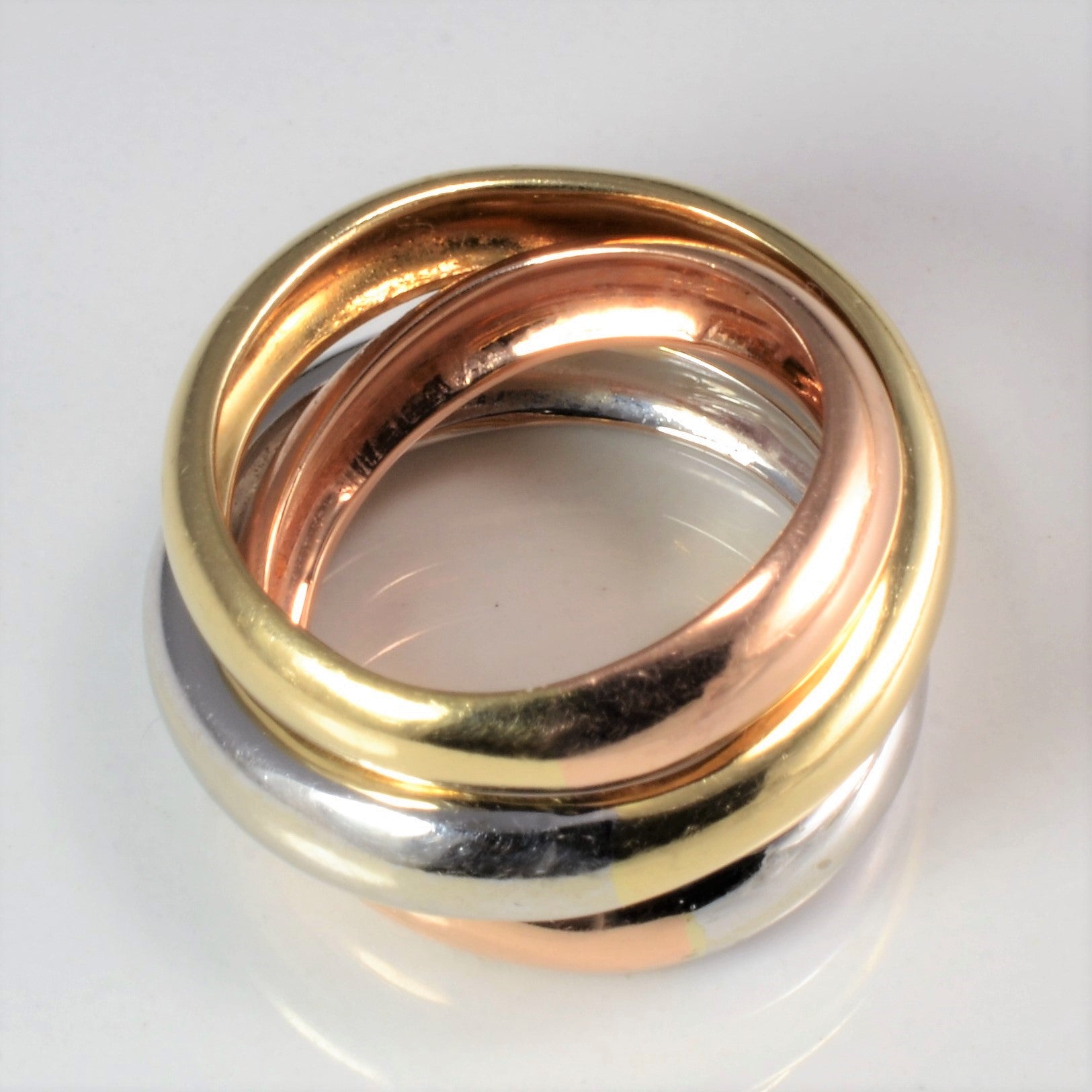 Tri- Tone Gold Band | SZ 6.75 |