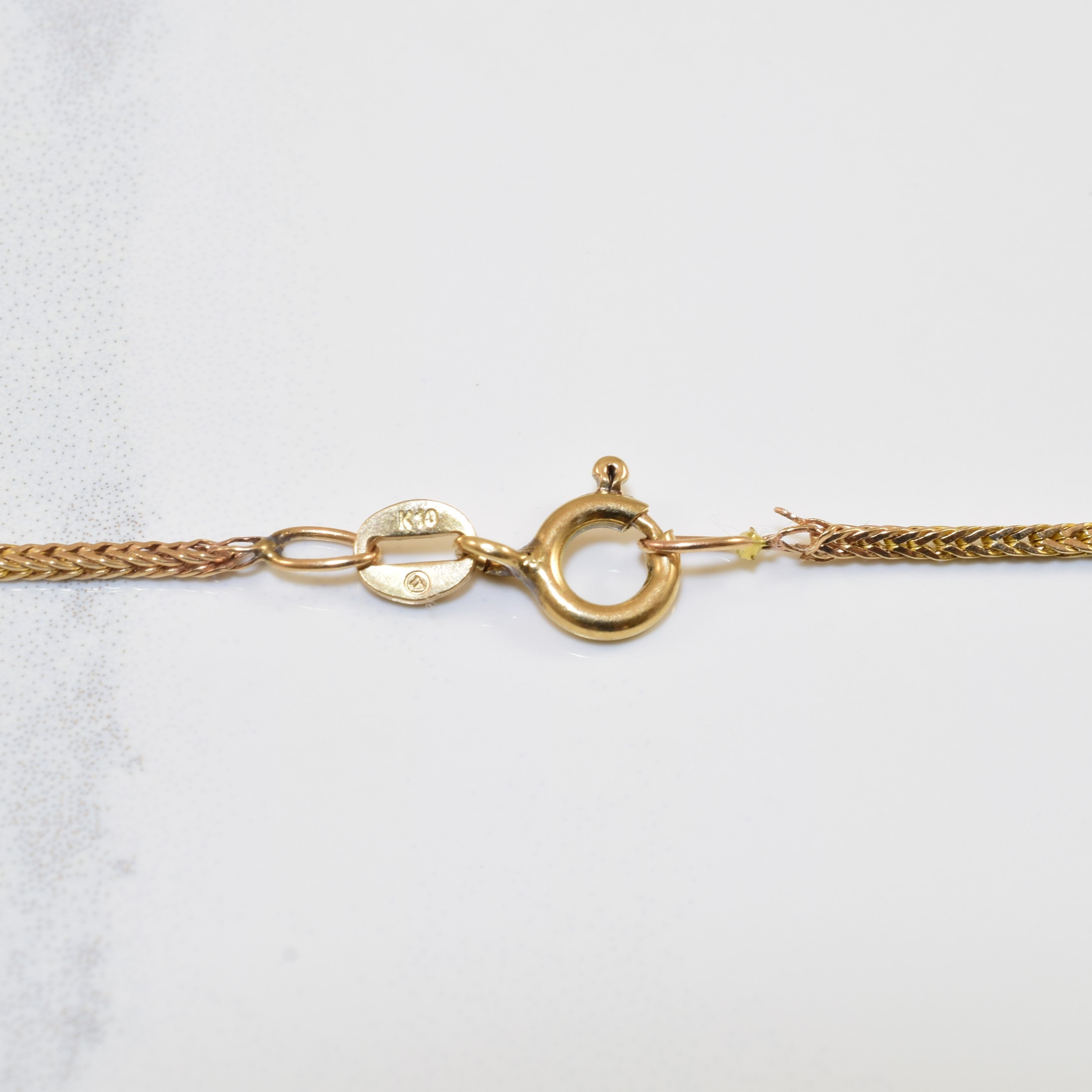 10k Yellow Gold Wheat Chain | 16" |