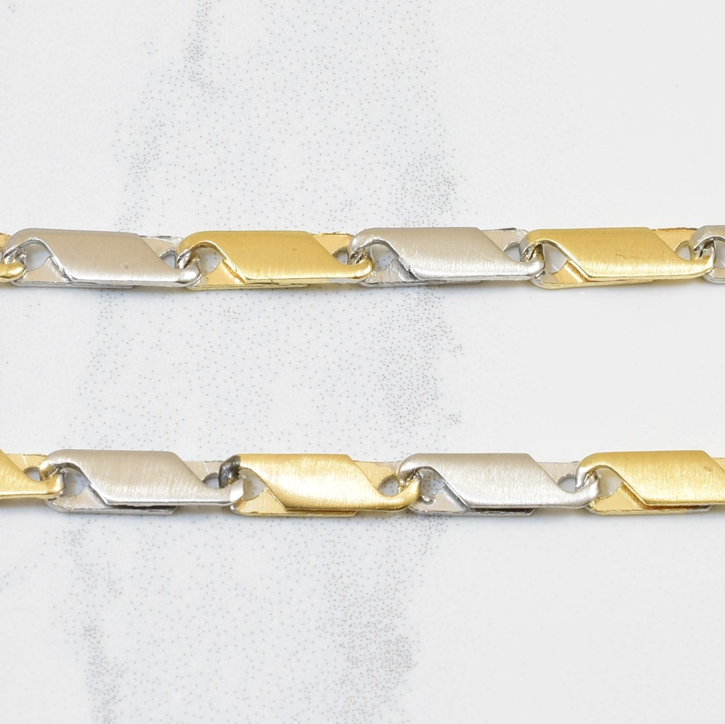 14k Two Tone Bracelet | 7.25" |