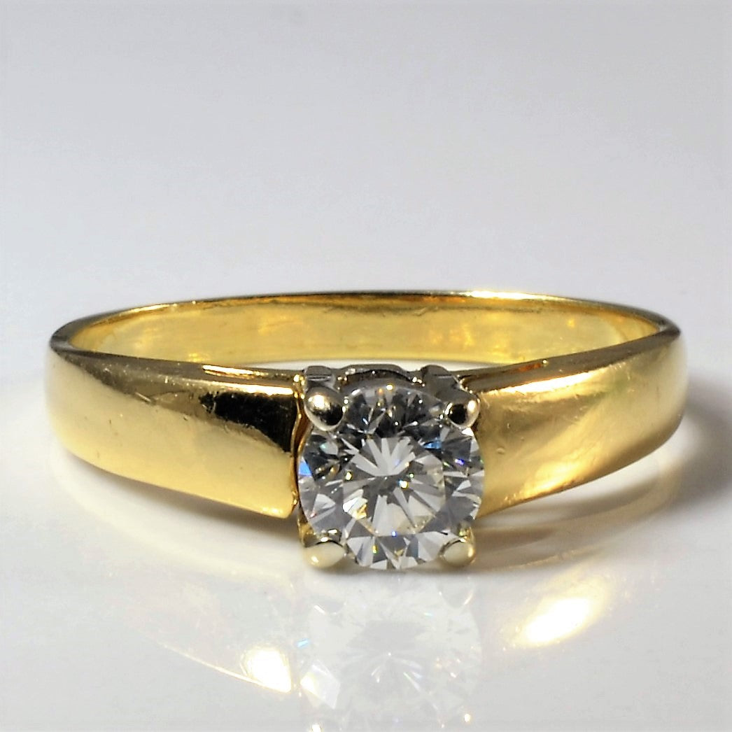 Solitaire Diamond Engagement Ring | 0.75ct | SZ 8.5 |