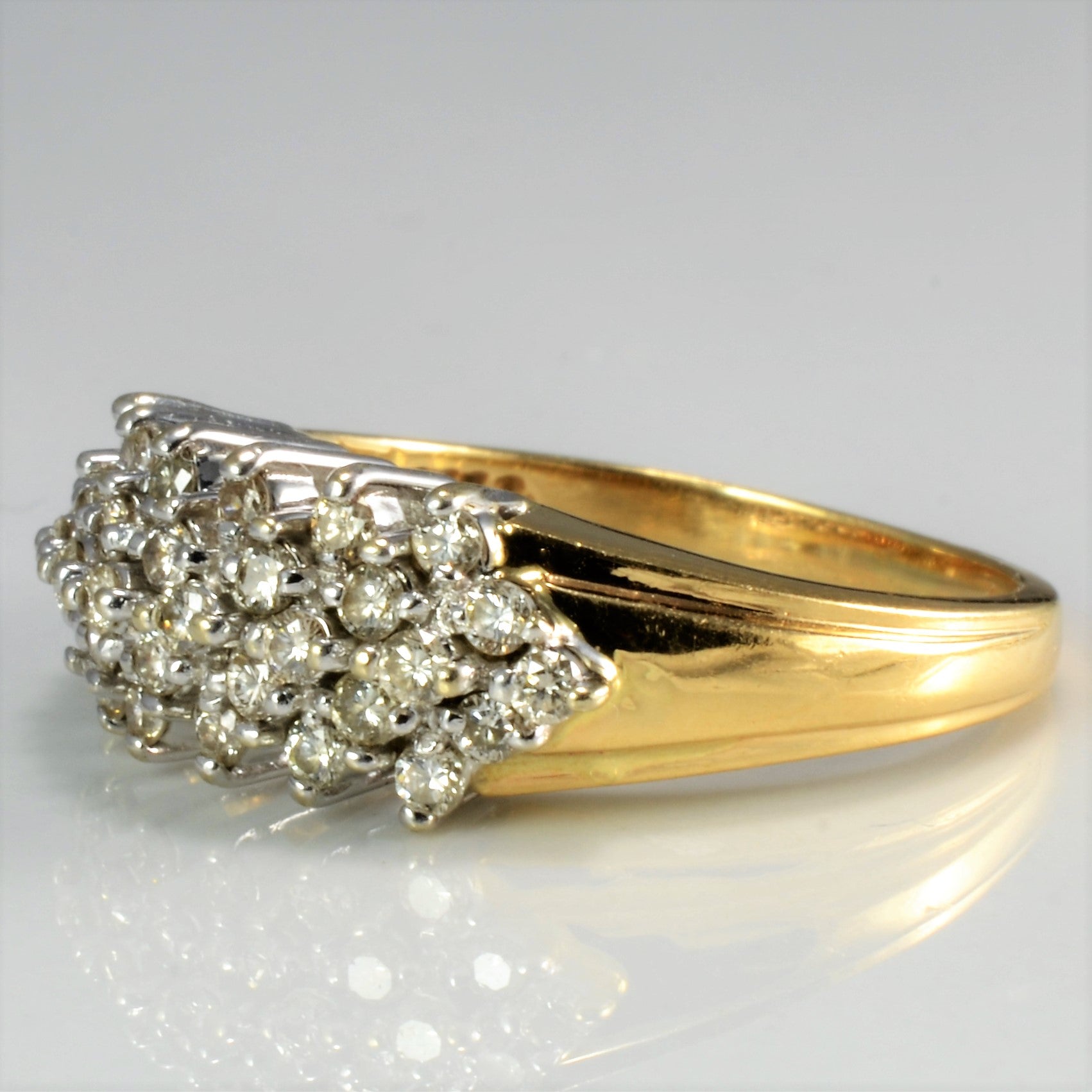 Cluster Diamond Ladies Ring | 0.40 ctw, SZ 6 |