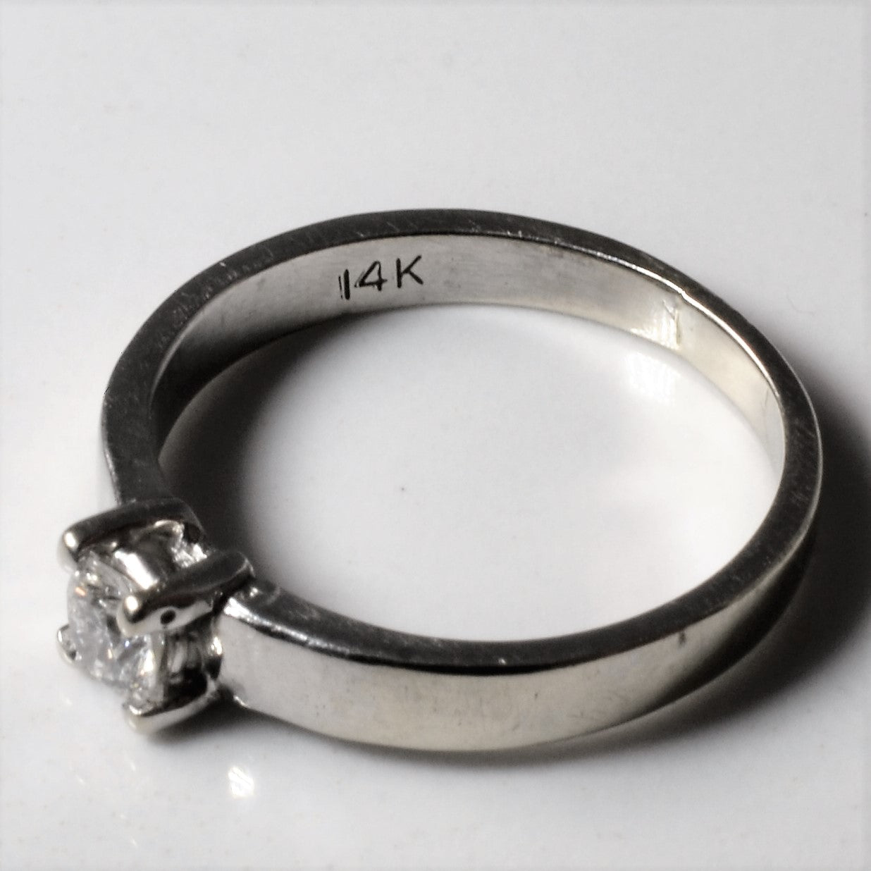 Solitaire Diamond Ring | 0.19ct | SZ 5 |