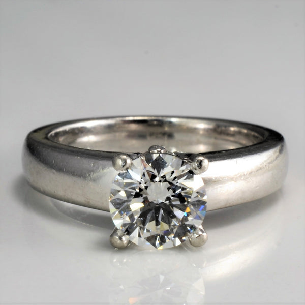 'Birks' Solitaire Diamond Engagement Ring | 1.01 ct, SZ 5.25 | VS2, F |