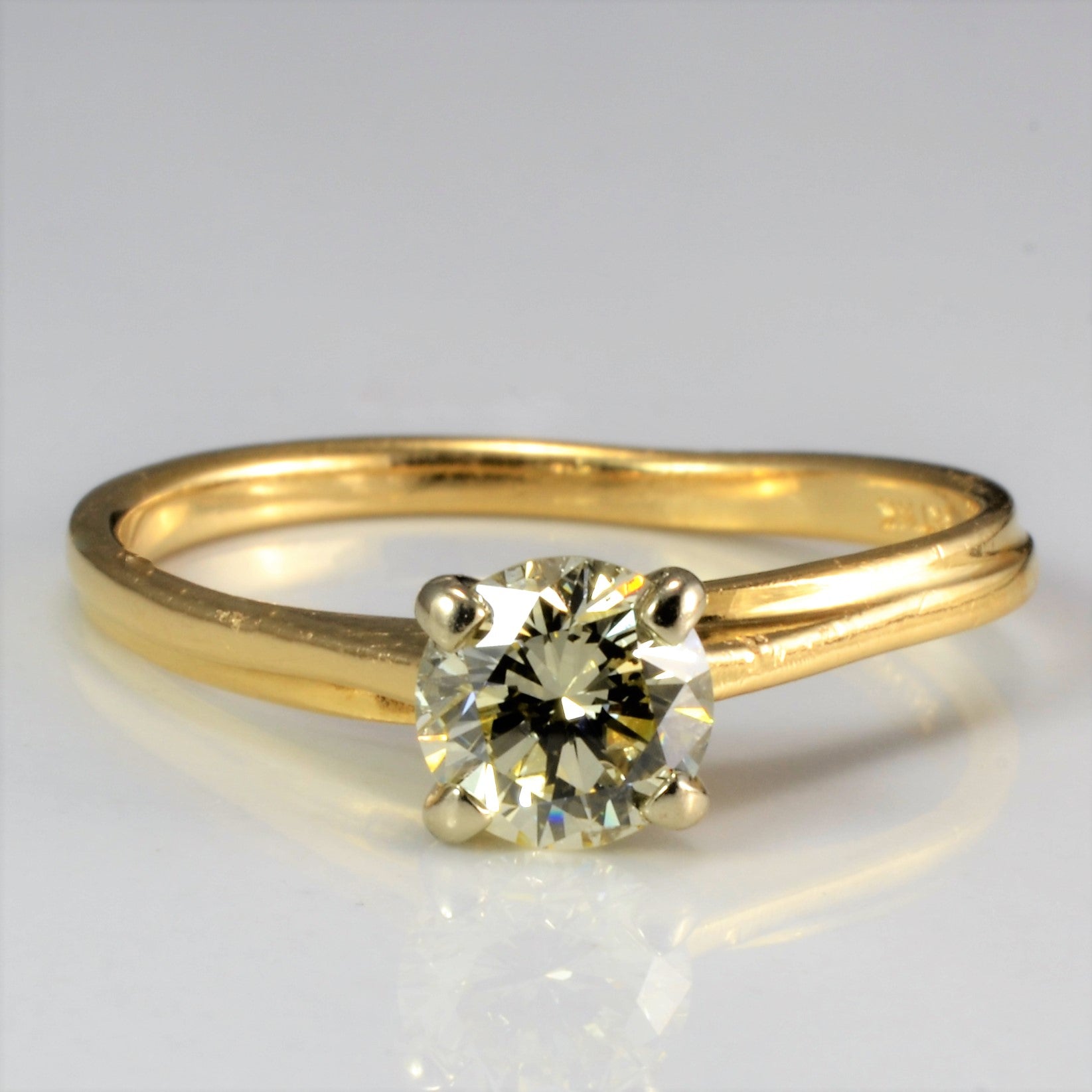 Solitaire Diamond Engagement Ring | 0.60 ct, SZ 6.25 |