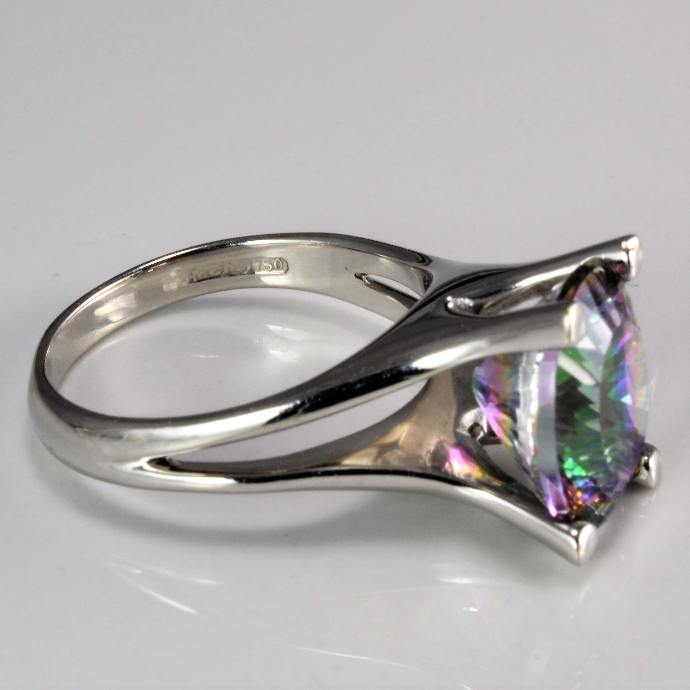 High Set Mystic Topaz Ring | SZ 7.5 |