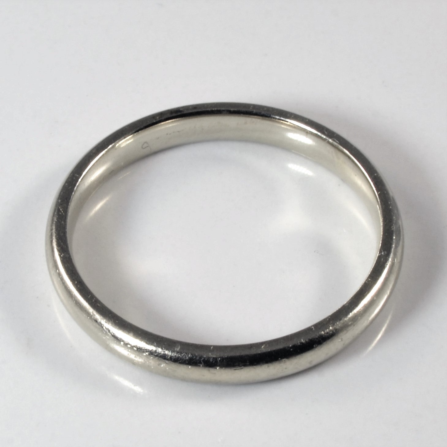 Classic White Gold Band | SZ 11 |