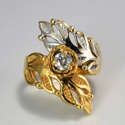 Bypass Diamond Engagement Ring | 0.36 ctw, SZ 9 |