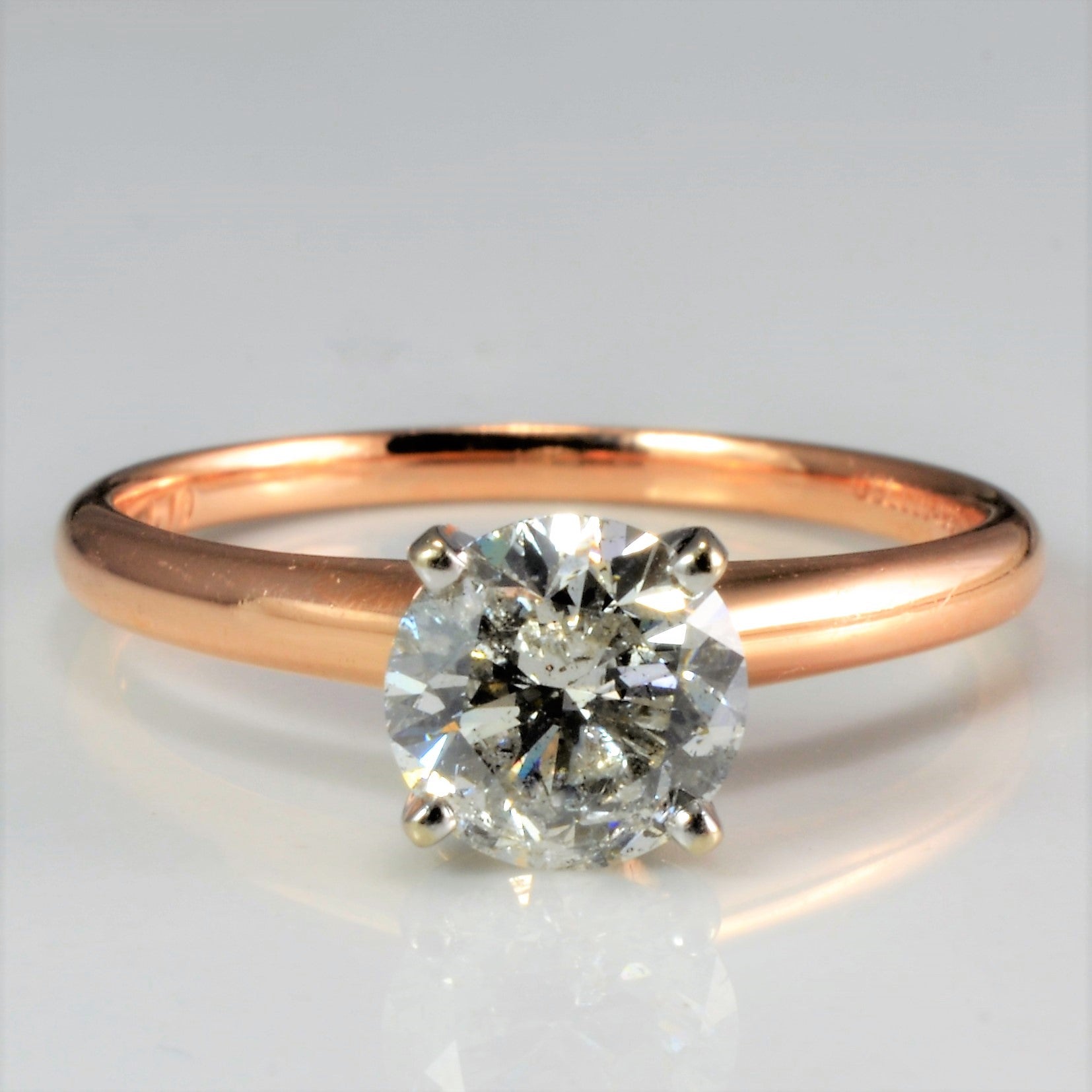 Solitaire Diamond Engagement Ring | 1.10 ct, SZ 7 |